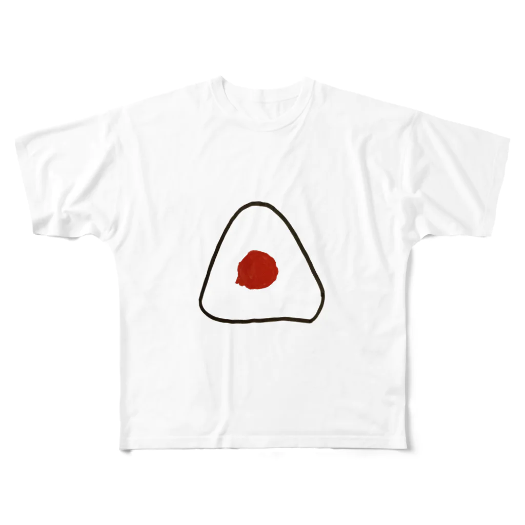 adtmのおにぎり。 フルグラフィックTシャツ