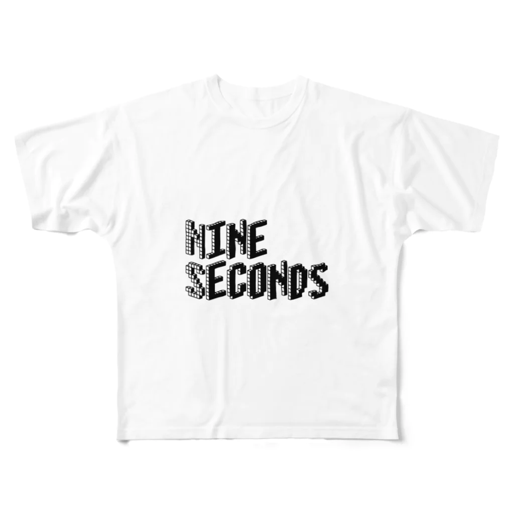 IXISSのNine seconds -9秒- フルグラフィックTシャツ