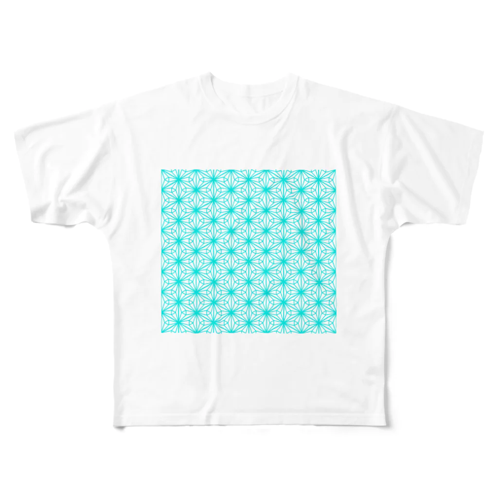 Sakura-yuanの幾何学的な何か フルグラフィックTシャツ
