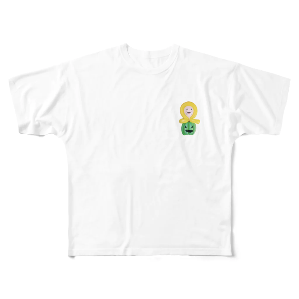 Meimeiのばるばるーん フルグラフィックTシャツ