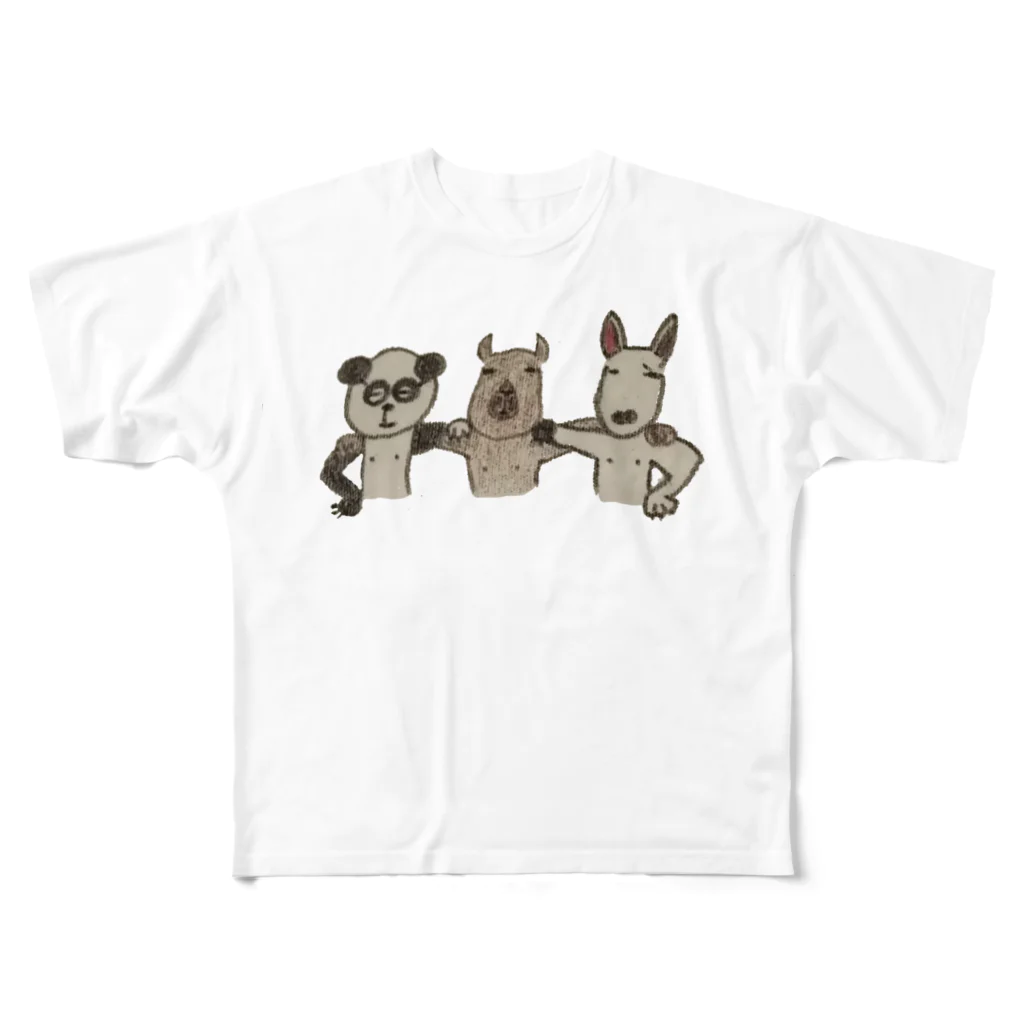 Hira3_9のパンカピぶるず All-Over Print T-Shirt