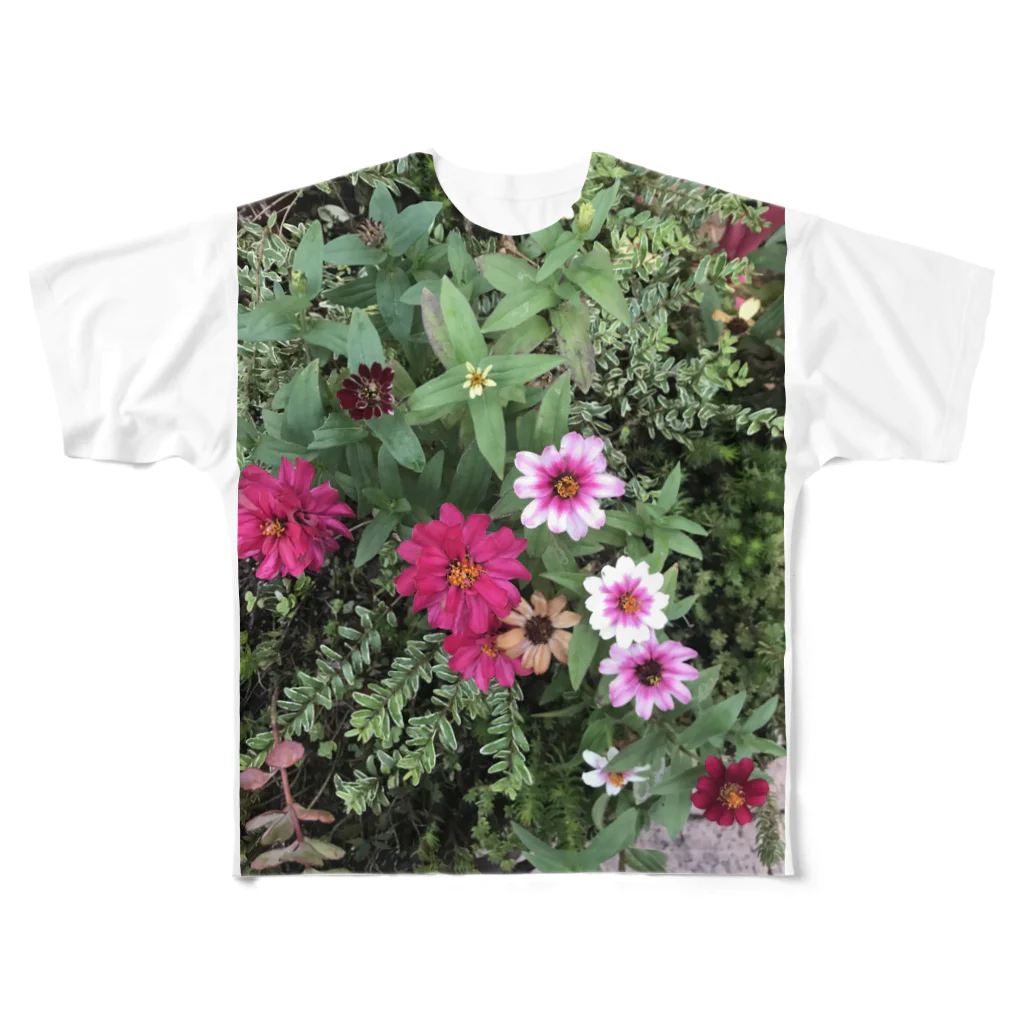 Mika Nomuraの綺麗な花 All-Over Print T-Shirt