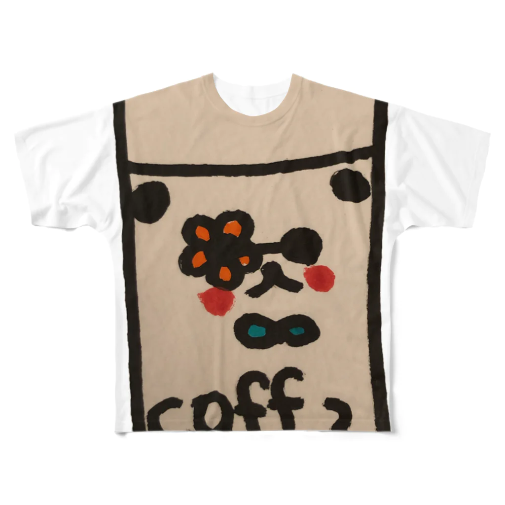 koyu.shopのテイクアウトパンダ All-Over Print T-Shirt