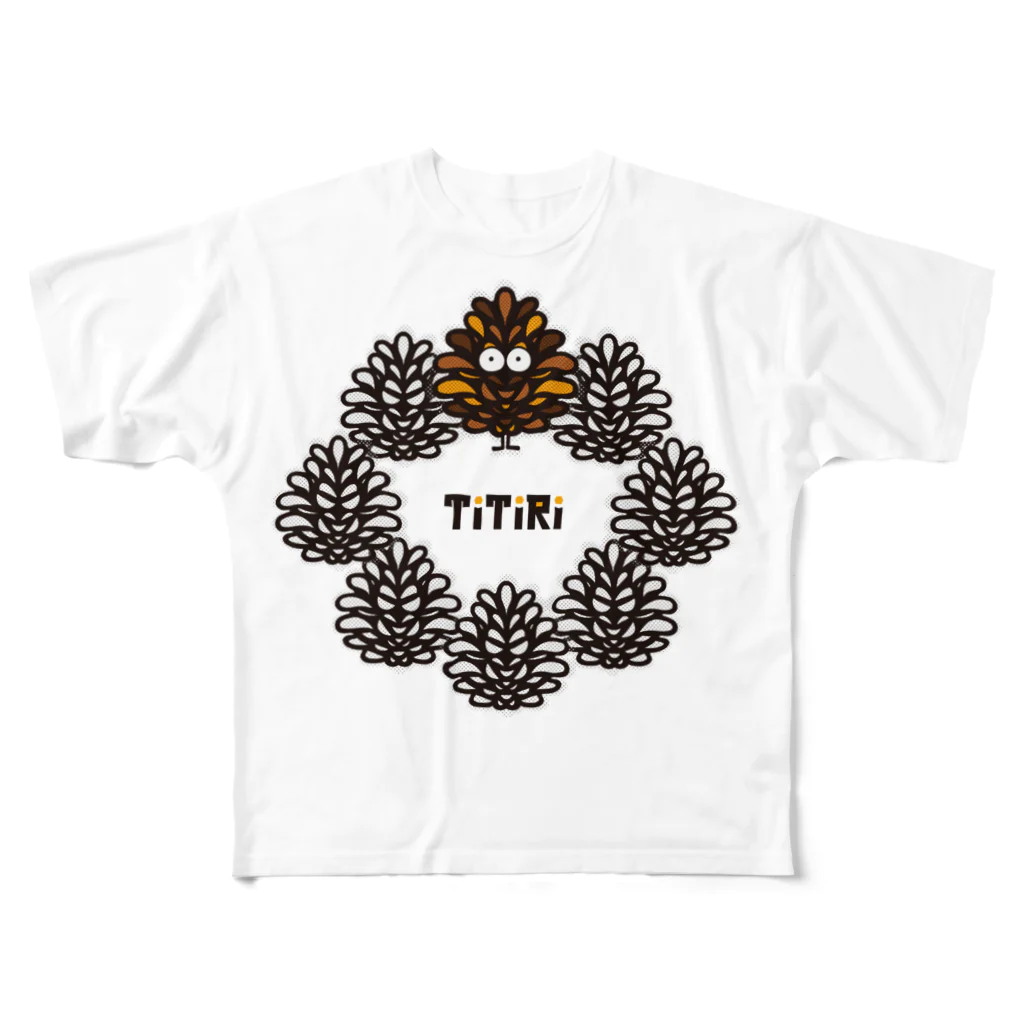 TiTiRi屋の妖精TiTiRi(Tシャツ) 풀그래픽 티셔츠