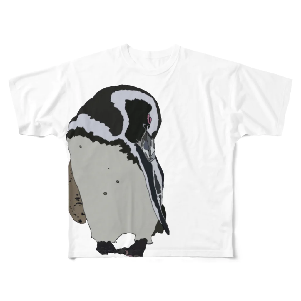 いわまゆのねむねむマゼラン All-Over Print T-Shirt