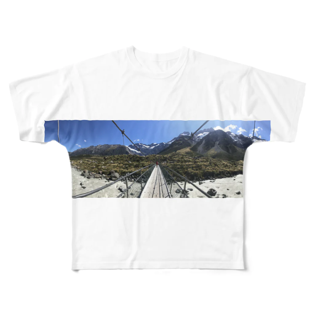 kawamoonのTHE MOUNTAIN フルグラフィックTシャツ