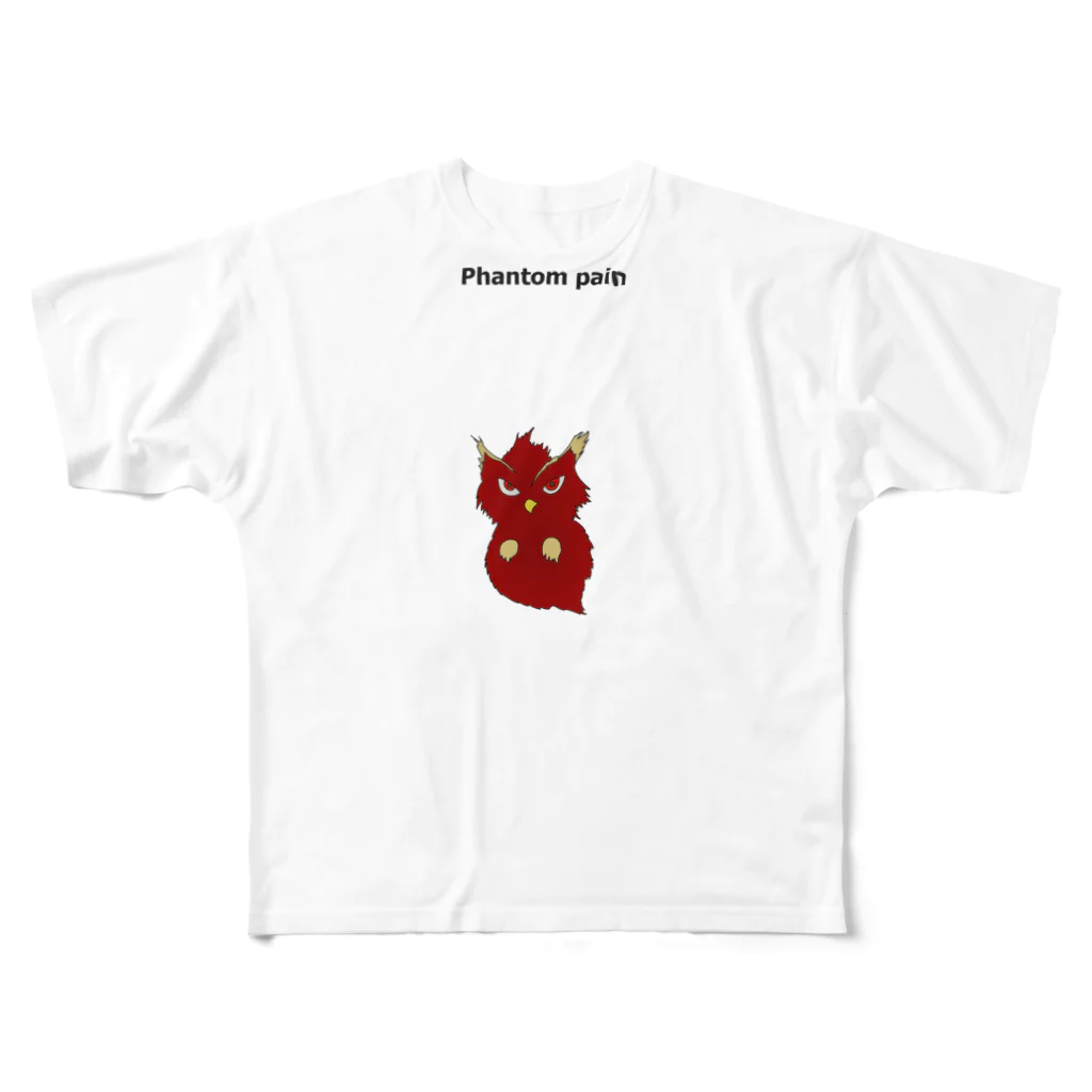 杉山田のファントムペイン All-Over Print T-Shirt