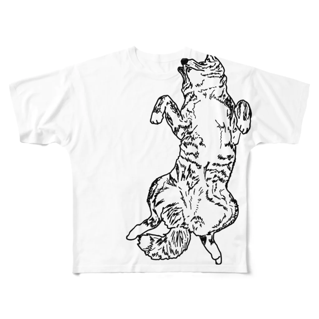 丹沢講房の123mono フルグラフィックTシャツ