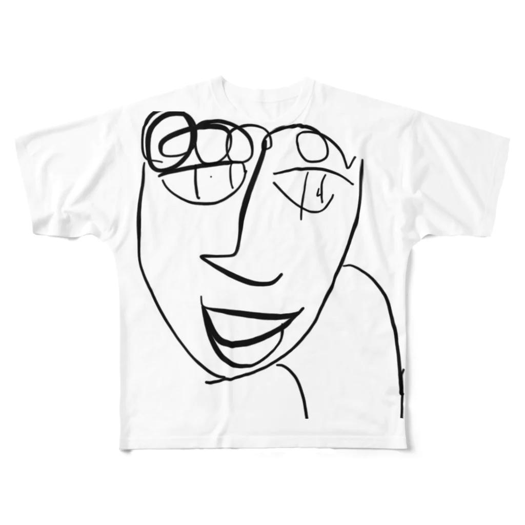 vacuityのほんなら！山田くん！ All-Over Print T-Shirt