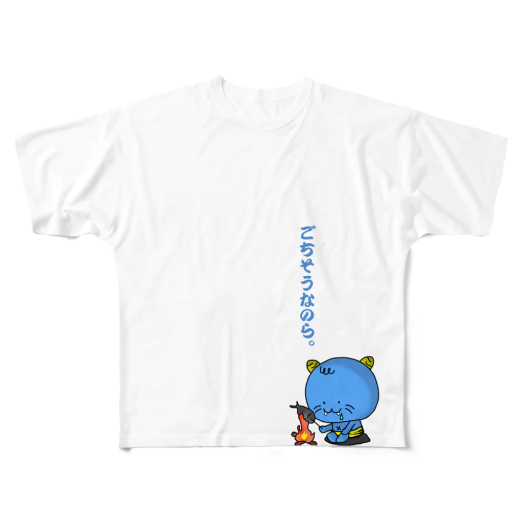 HIROtanの小鬼のコオニっころ フルグラフィックTシャツ