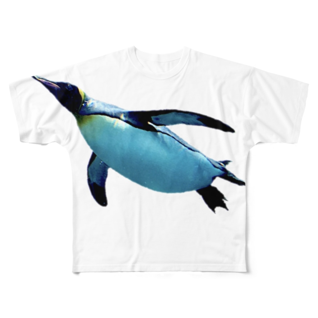 空飛ぶペンギン Kazzhhaのフルグラフィックtシャツ通販 Suzuri スズリ