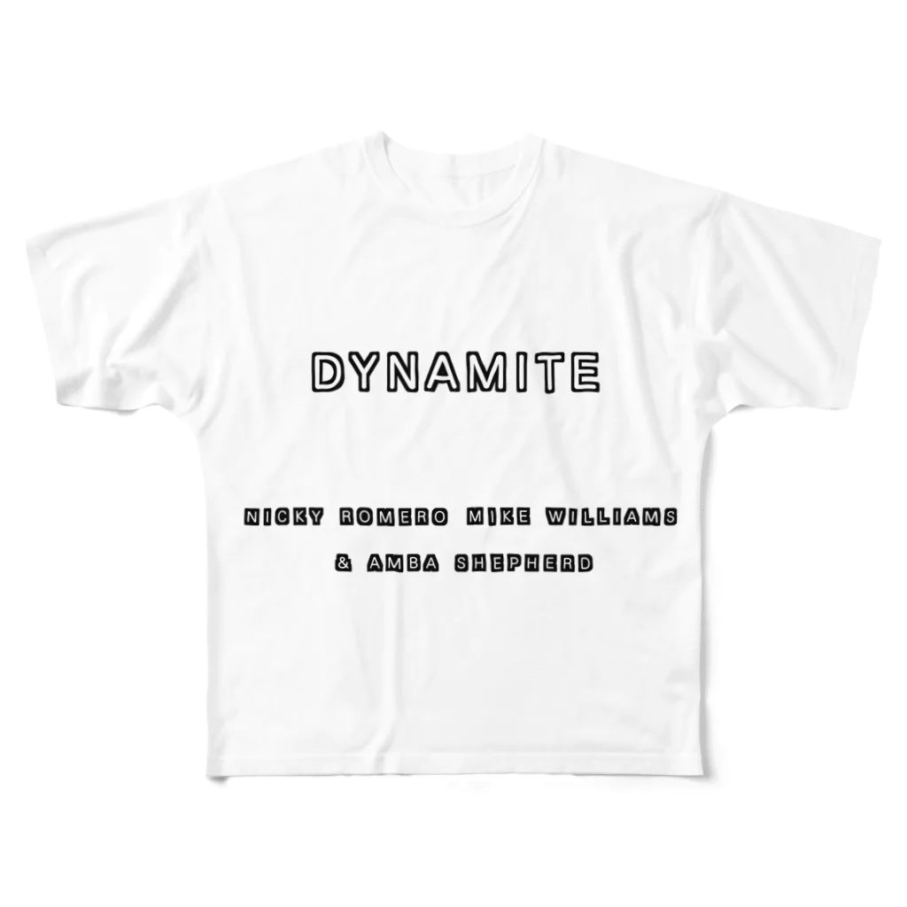 しゅんのDYNAMITE フルグラフィックTシャツ