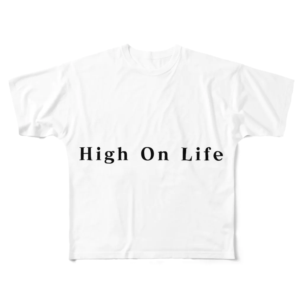 しゅんのHigh On Life All-Over Print T-Shirt