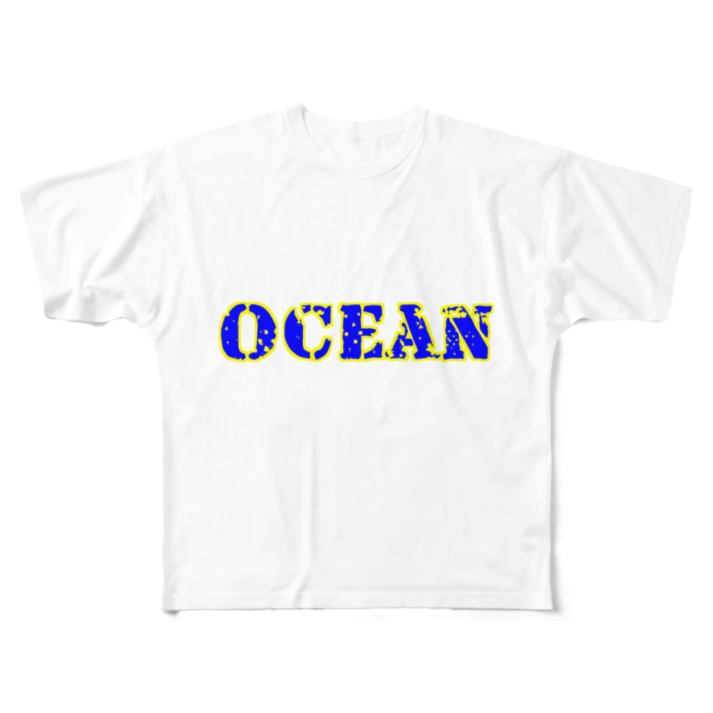 しゅんのOcean All-Over Print T-Shirt