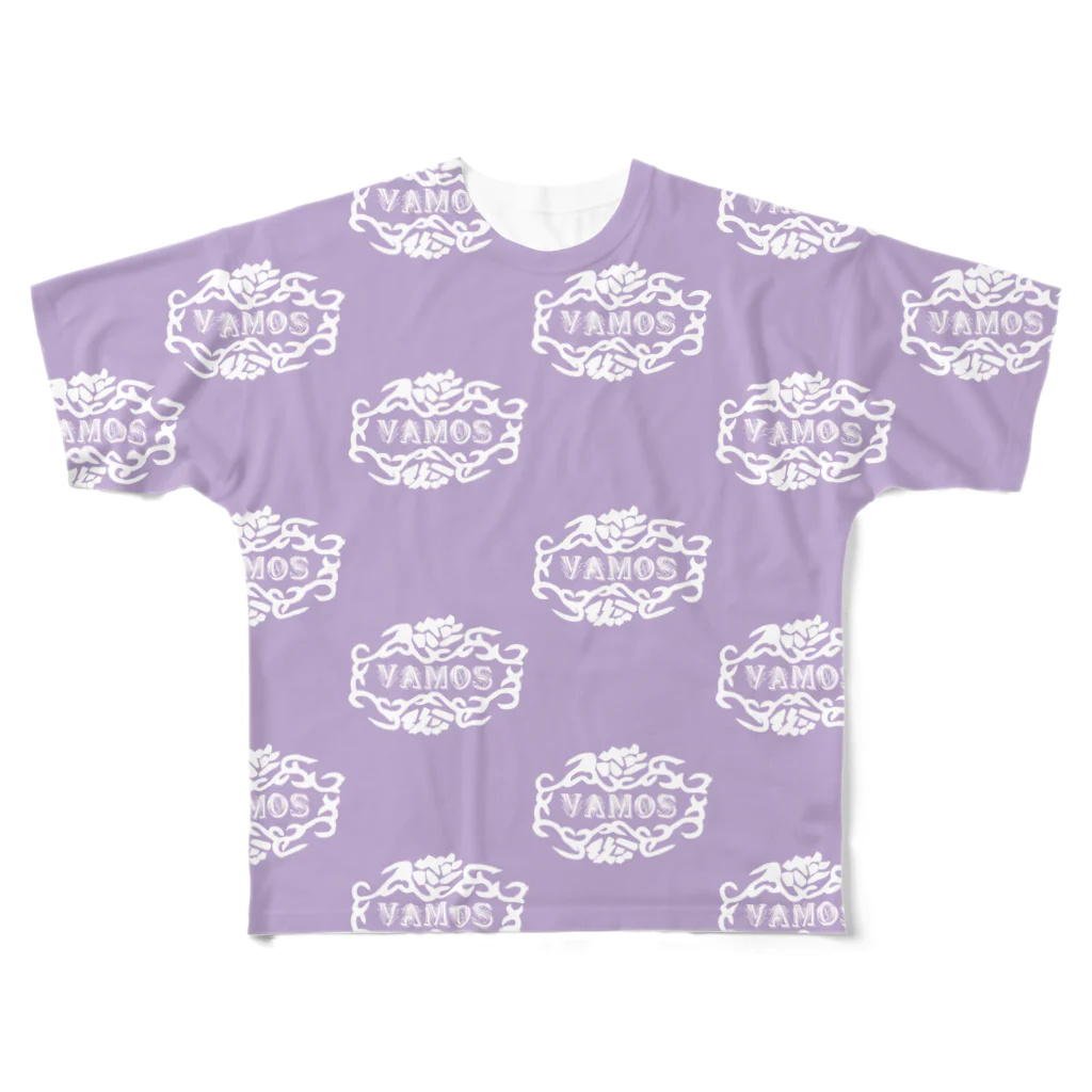 VAMOS MexicoのＶＡＭＯＳフルグラフィックTシャツ All-Over Print T-Shirt