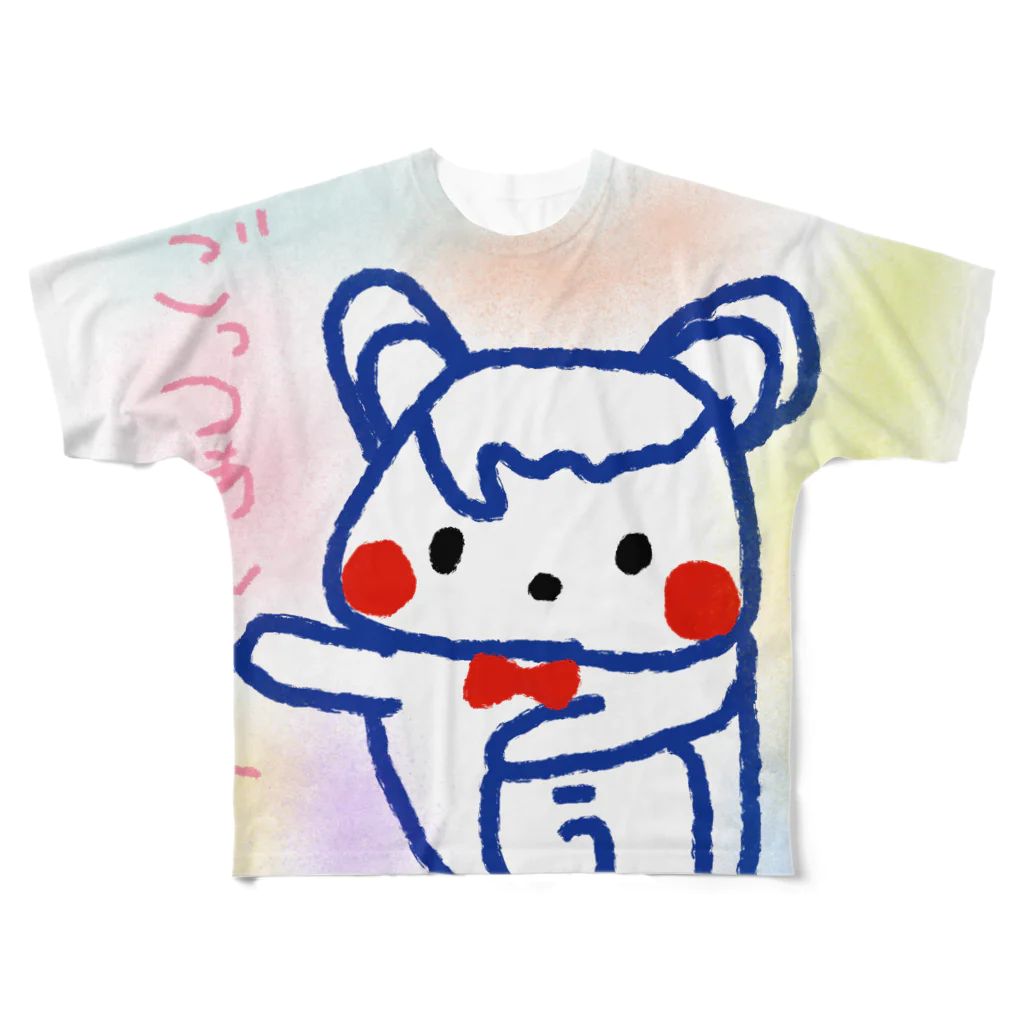 usafujioのどすこい！うさふじお フルグラフィックTシャツ