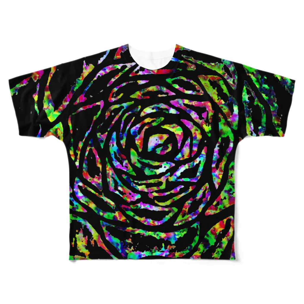 toy.the.monsters!の無限　彩 All-Over Print T-Shirt