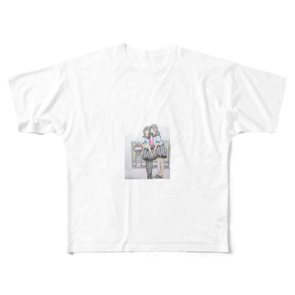 小原 泰彦のgirl All-Over Print T-Shirt