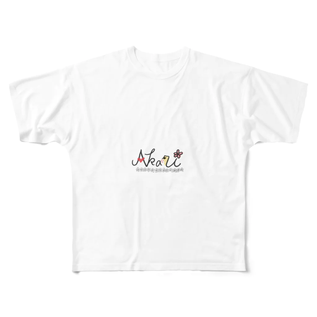 cu:ti*のakari フルグラフィックTシャツ