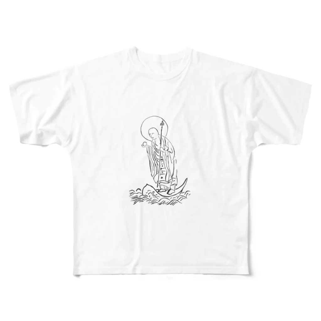 ヤンベ・トーソンのnaminori zizo All-Over Print T-Shirt