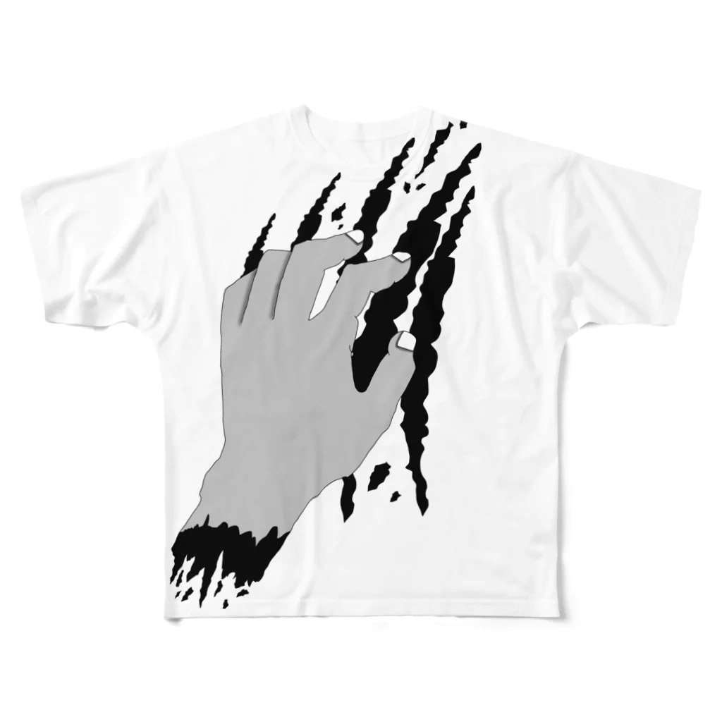 meMEmeの破壊 All-Over Print T-Shirt