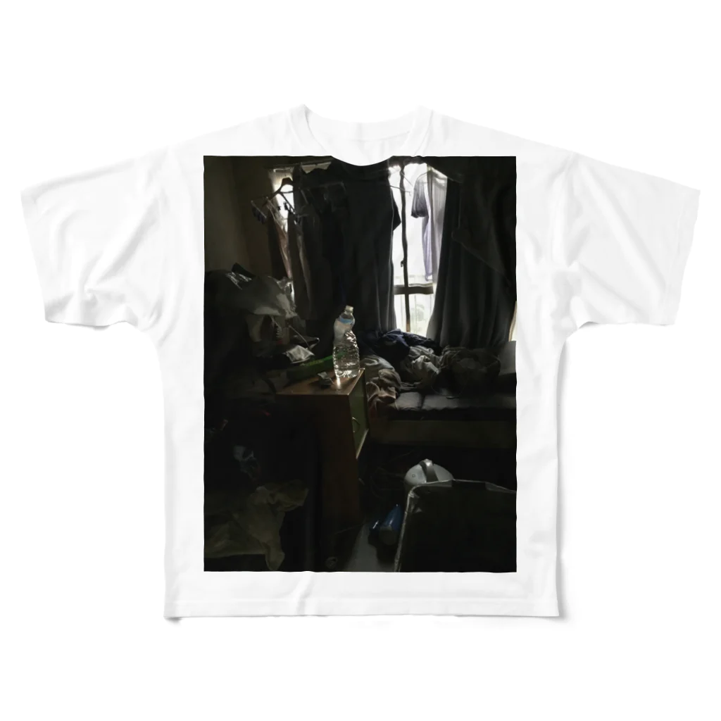 厭な虫のダメなやつの部屋  All-Over Print T-Shirt