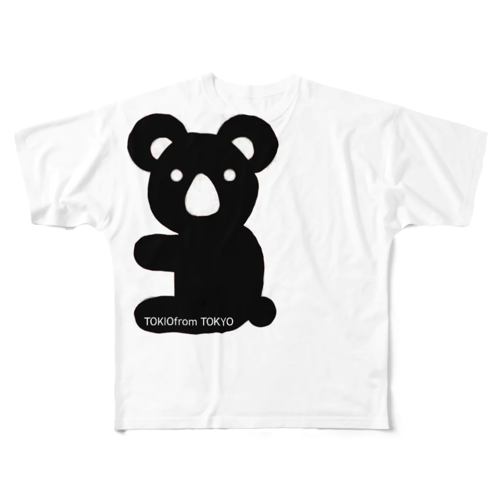 TOKIO from TOKYOのコアラ フルグラフィックTシャツ