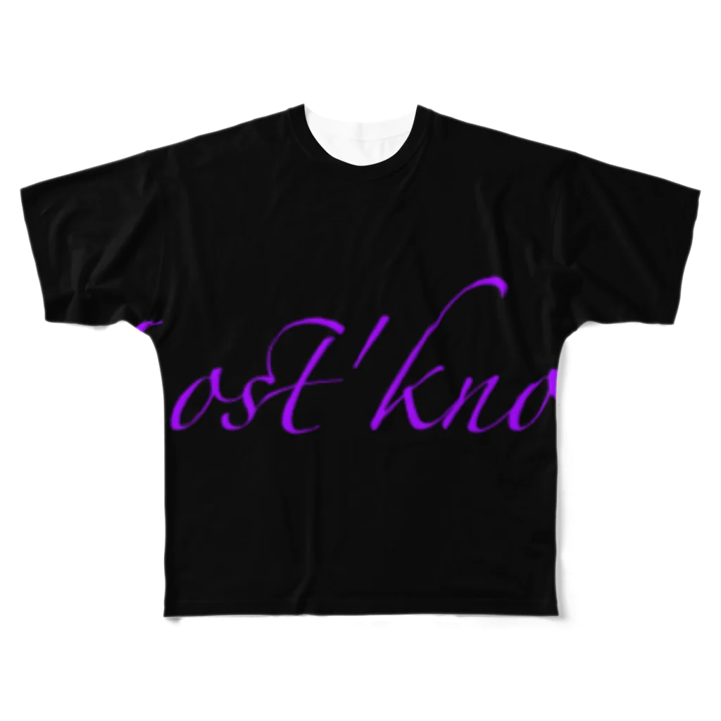 Lost'knotのLost'knot我等ノ遡螺楸 All-Over Print T-Shirt