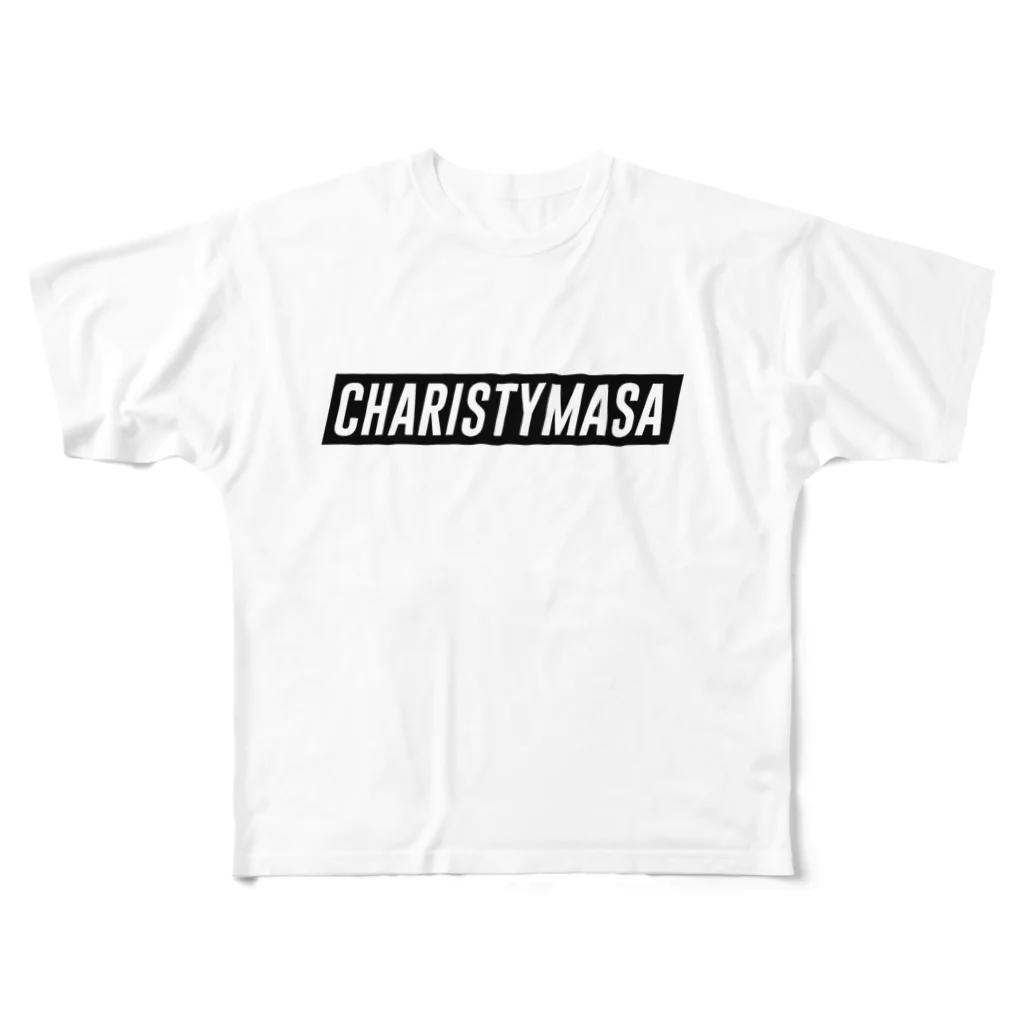 性帝☆PROJECTのチャリスティマサ フルグラフィックTシャツ