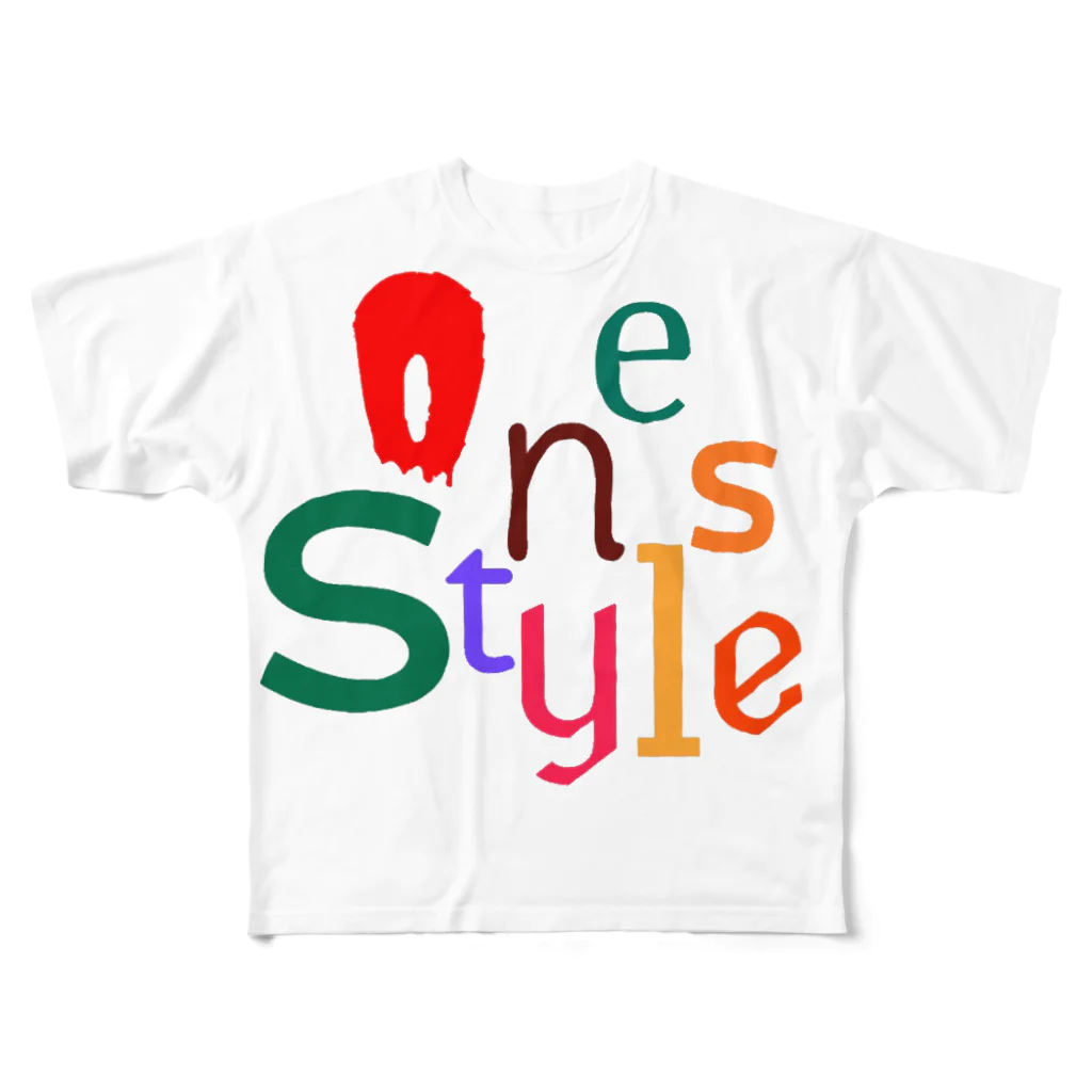 onesstyle33のonesstyle33 フルグラフィックTシャツ