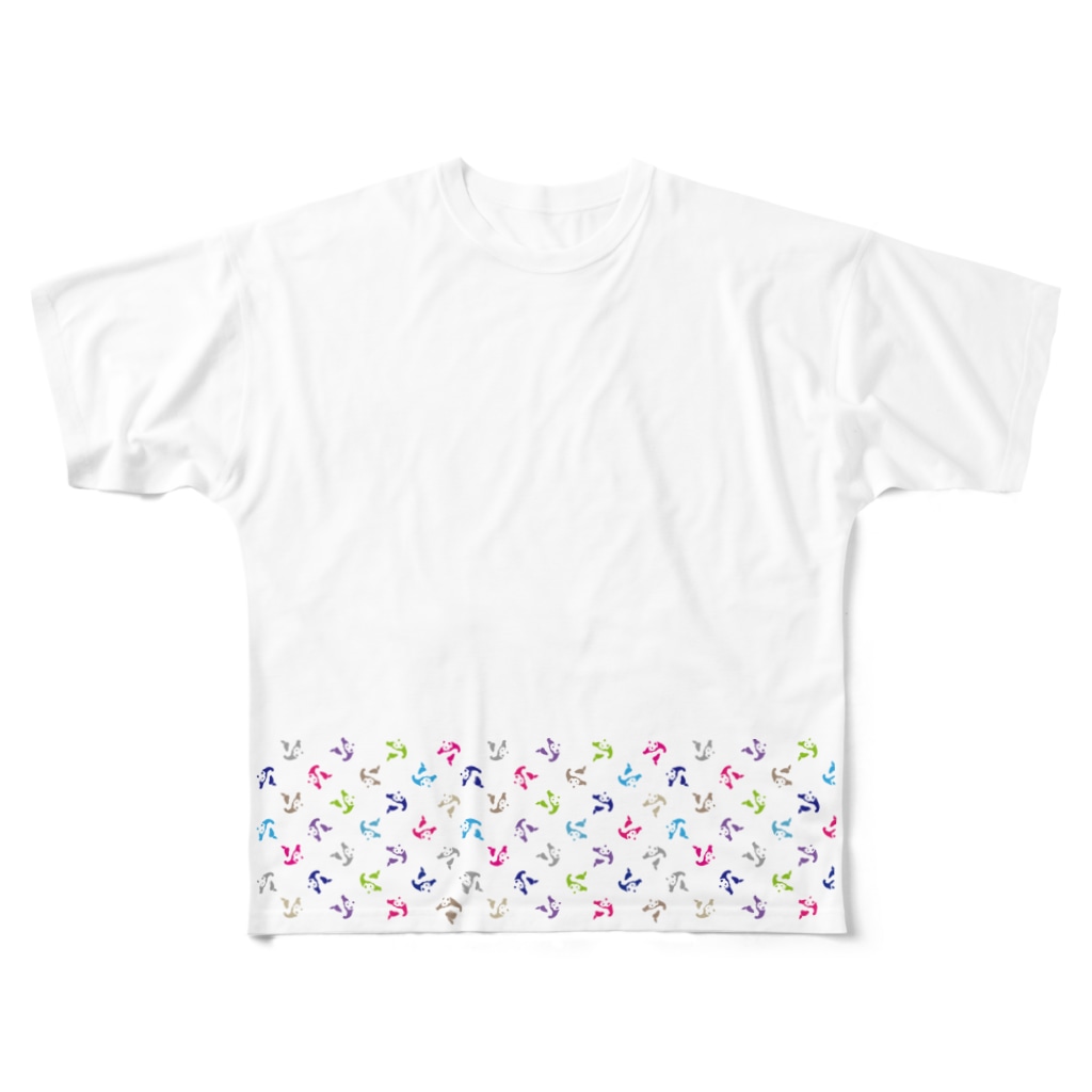 MARUKOSHIKIのPANDA LAUREN All-Over Print T-Shirt