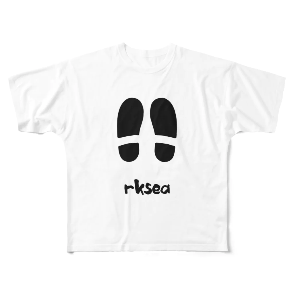 rksea_office_の第一号コレクション All-Over Print T-Shirt