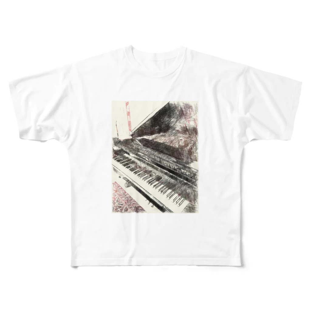 Lost'knotの吾輩ノ~オトモダチ~ All-Over Print T-Shirt