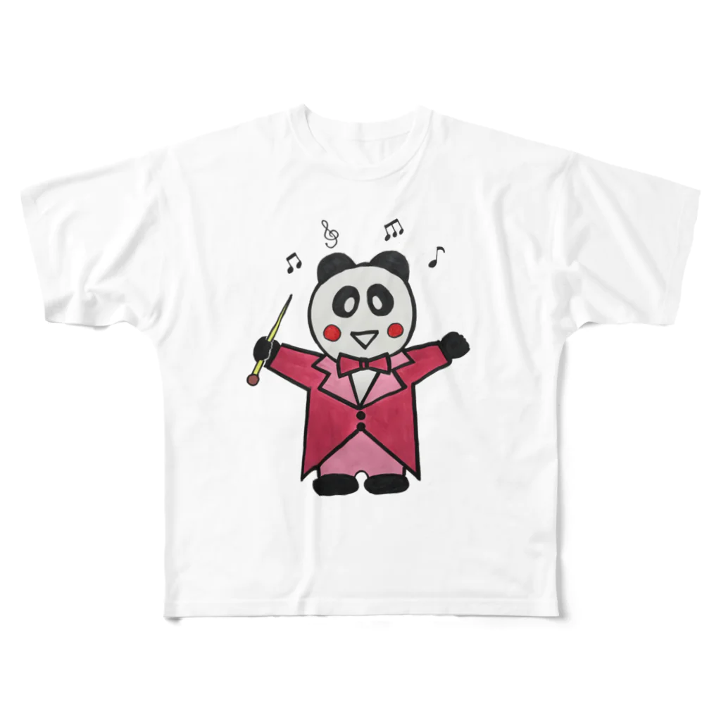 ル.ボヌールの指揮するパンダちゃん All-Over Print T-Shirt