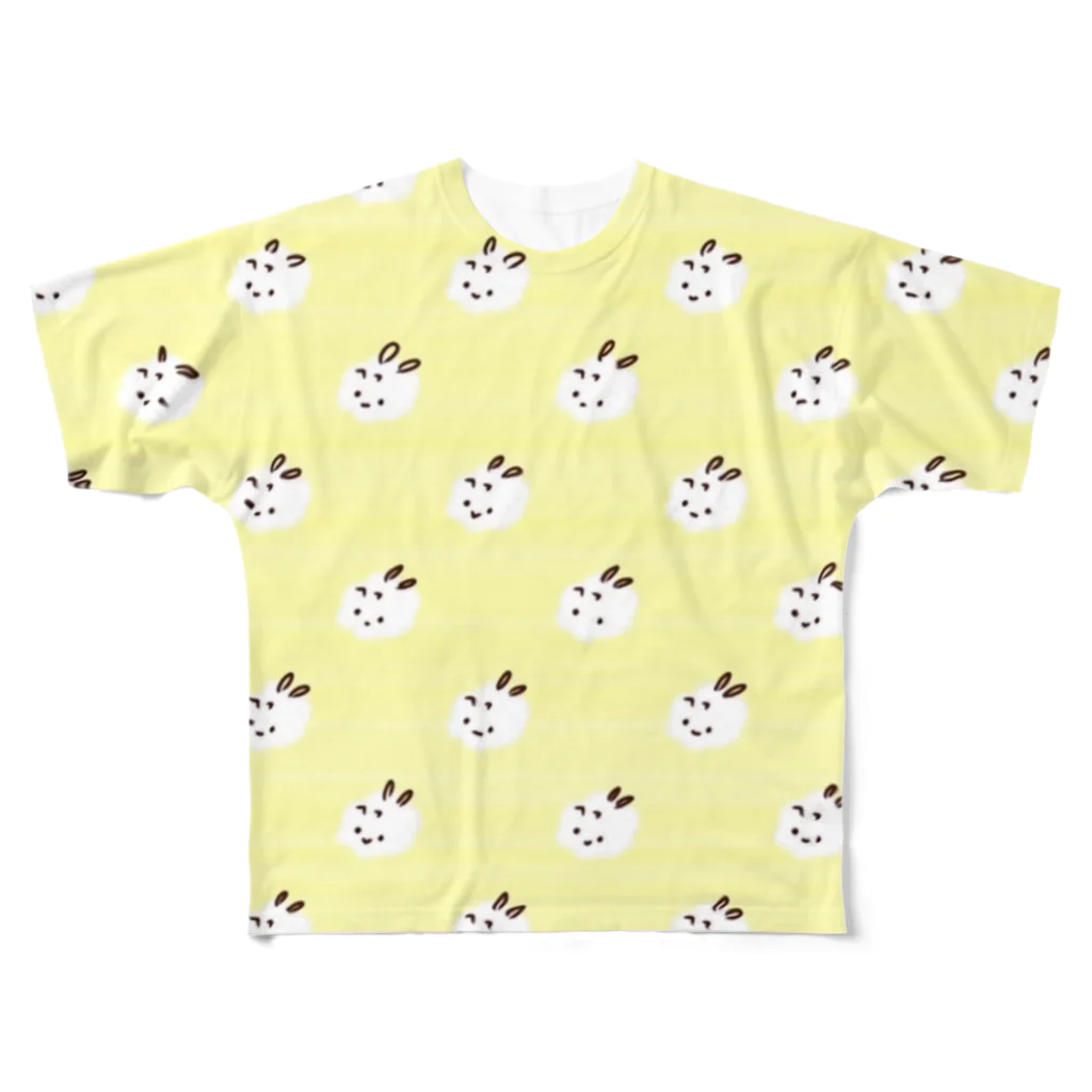 クマバチゴルフ倶楽部のクマバチと水玉 All-Over Print T-Shirt