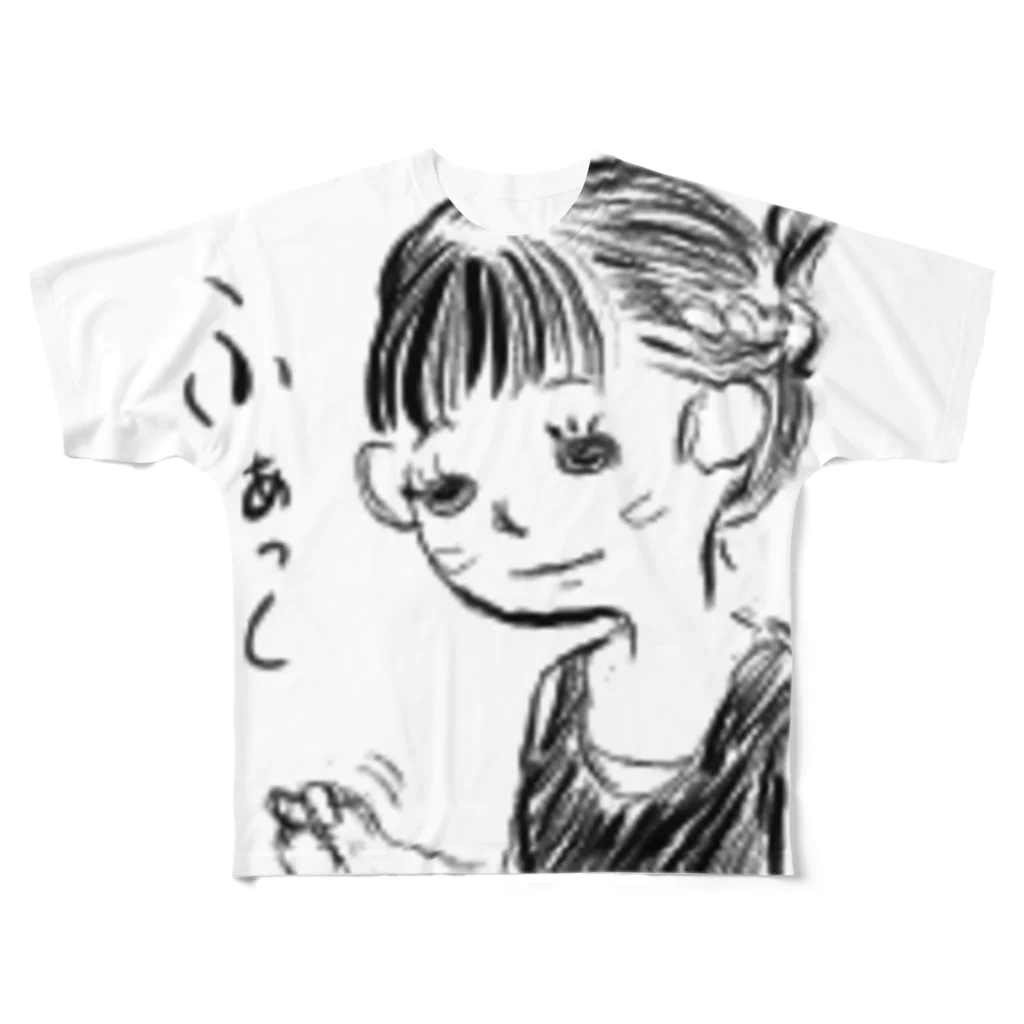 ろばーとのふぁっ All-Over Print T-Shirt