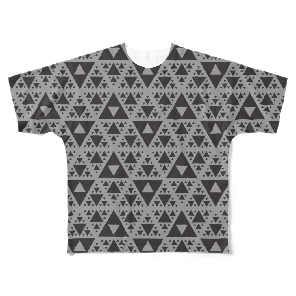 Behind the Scenesのモーキャプ（フラクタル） All-Over Print T-Shirt