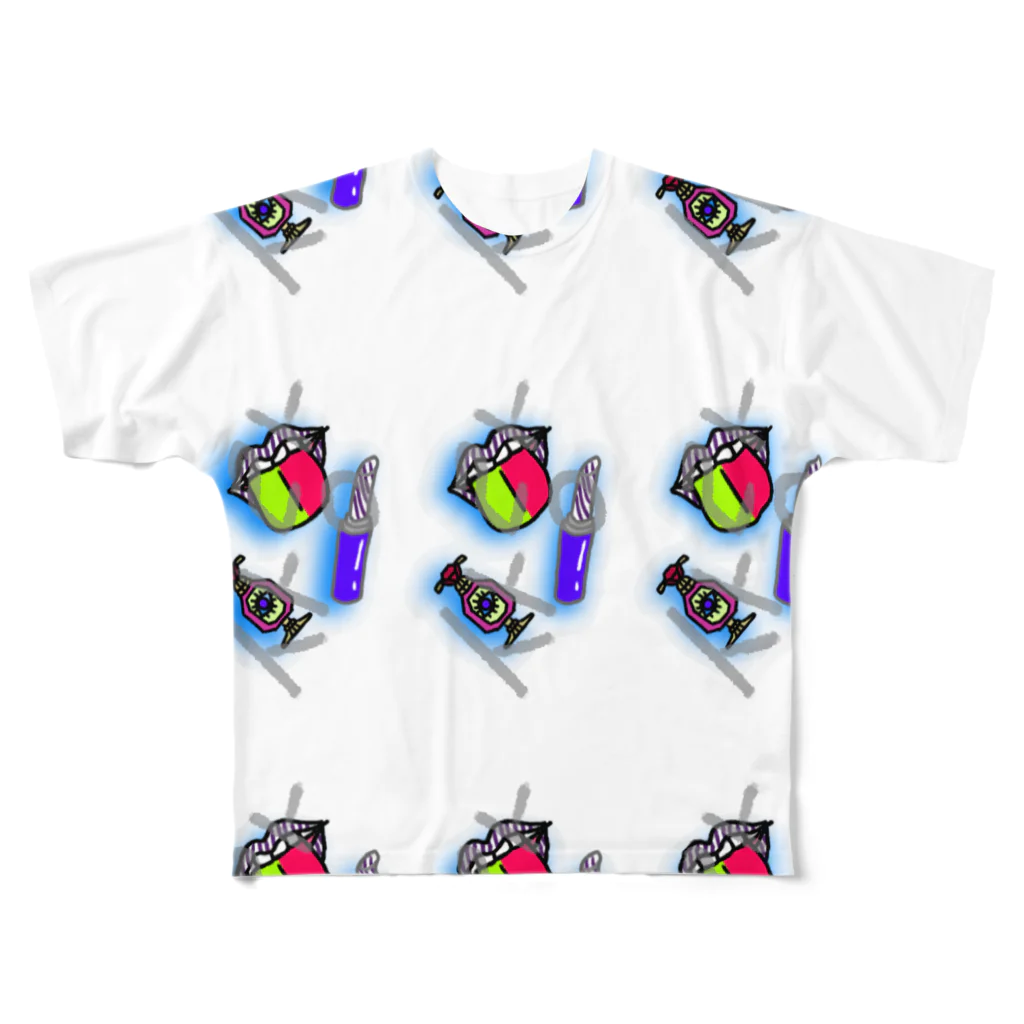 Victory1004のlips All-Over Print T-Shirt