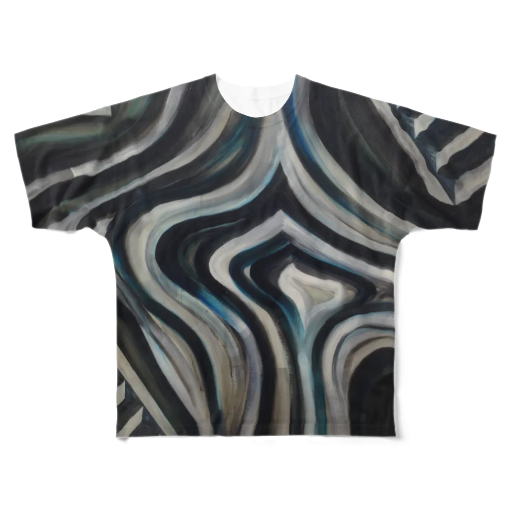 山口渚の階段-レプリカ- フルグラフィックTシャツ