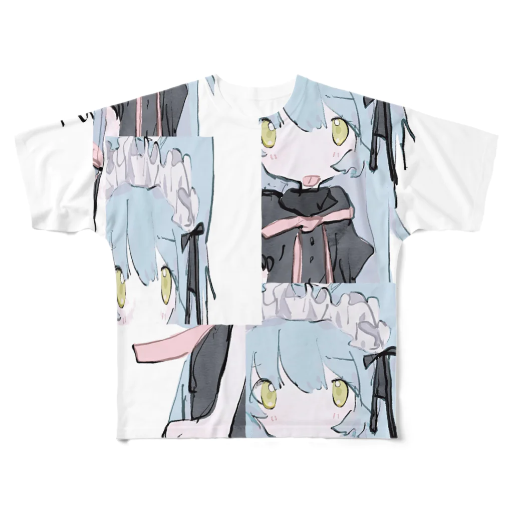 ゆーきんの絵ぐっずのへんたいが フルグラフィックTシャツ