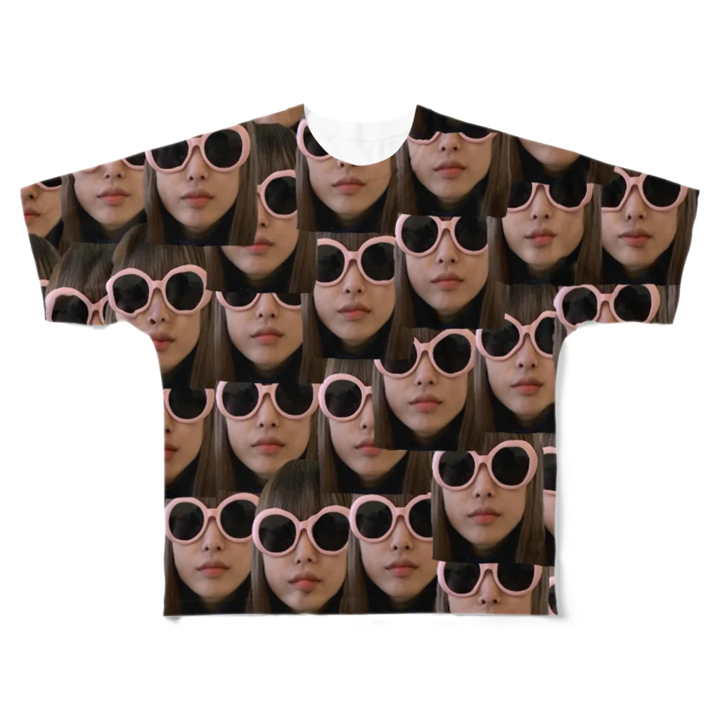 ちんこ村の集合体杏酢恐怖症 All-Over Print T-Shirt