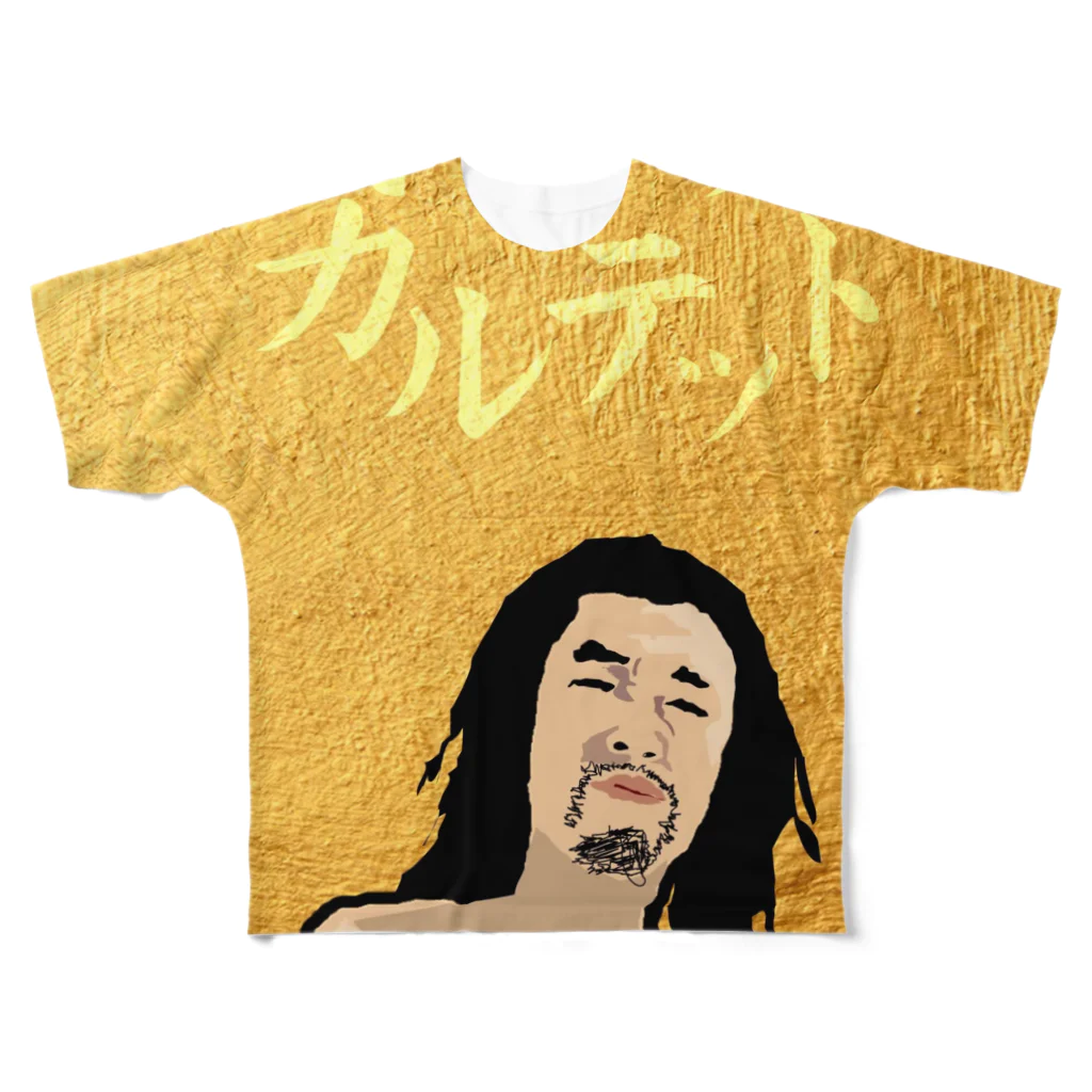 nozukiのnozuki gold フルグラフィックTシャツ