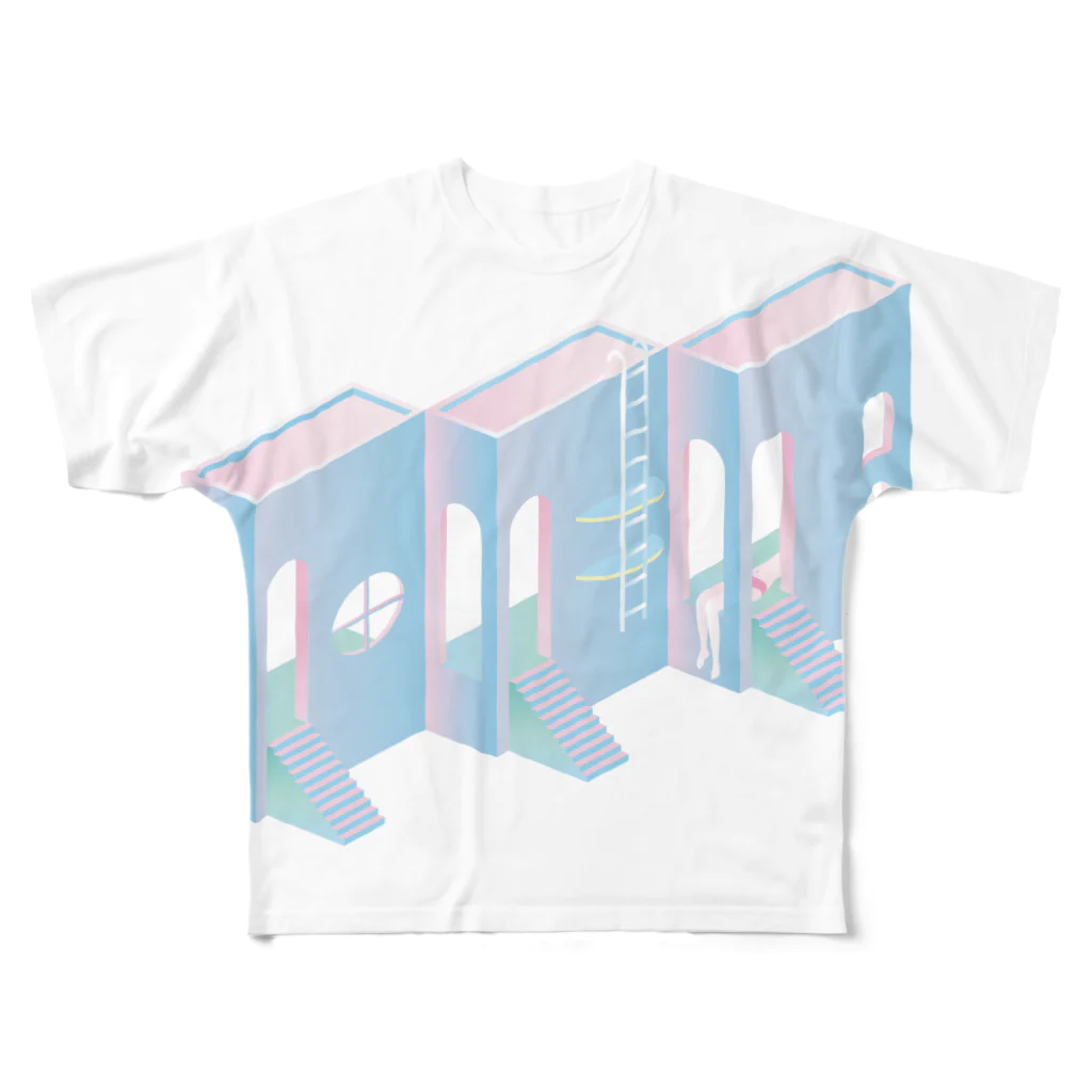 mayuのバカンス All-Over Print T-Shirt