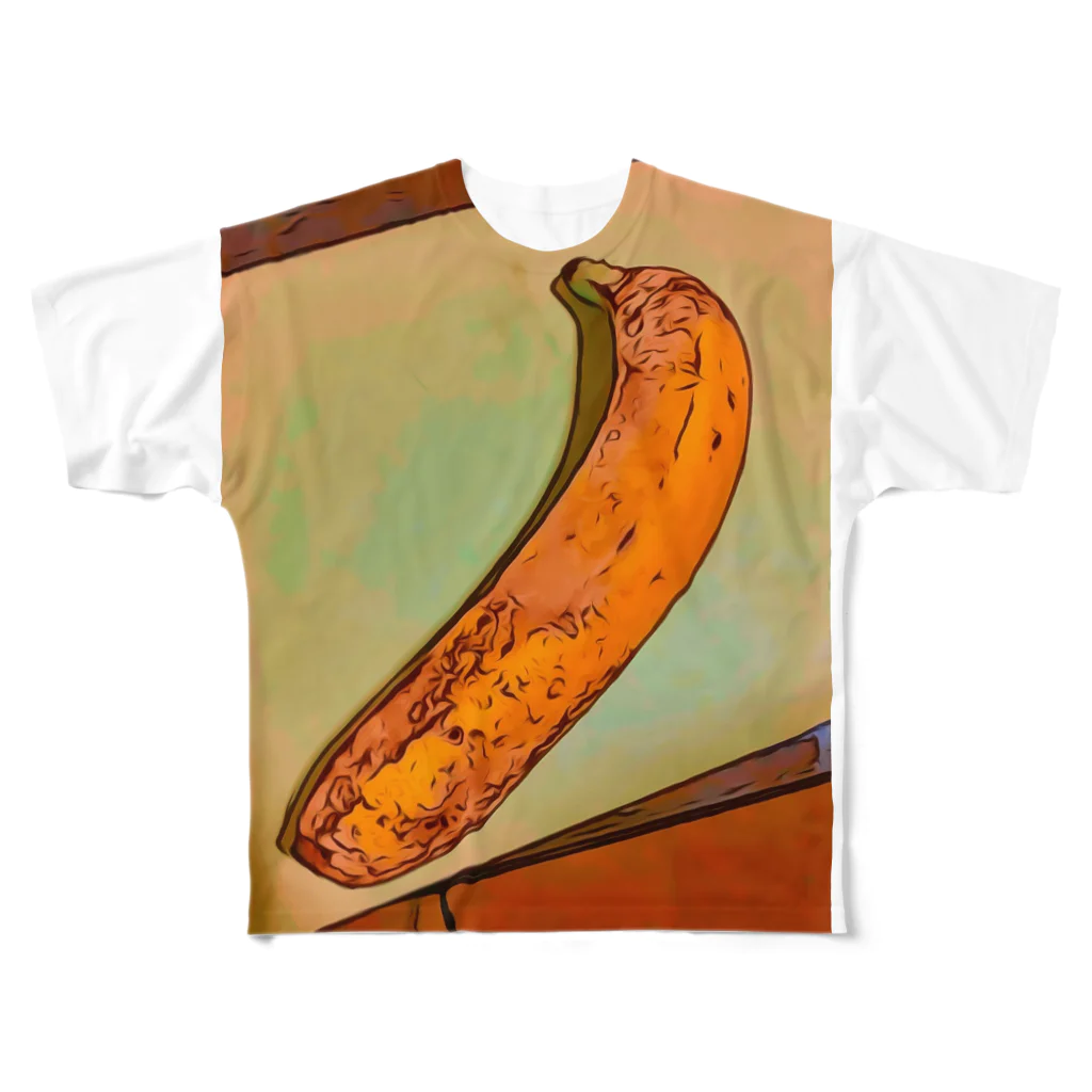 BANAMAXのThis is a BANANA. フルグラフィックTシャツ