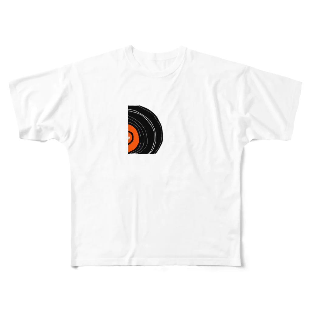 studio 17 - ichinana -のm's record フルグラフィックTシャツ