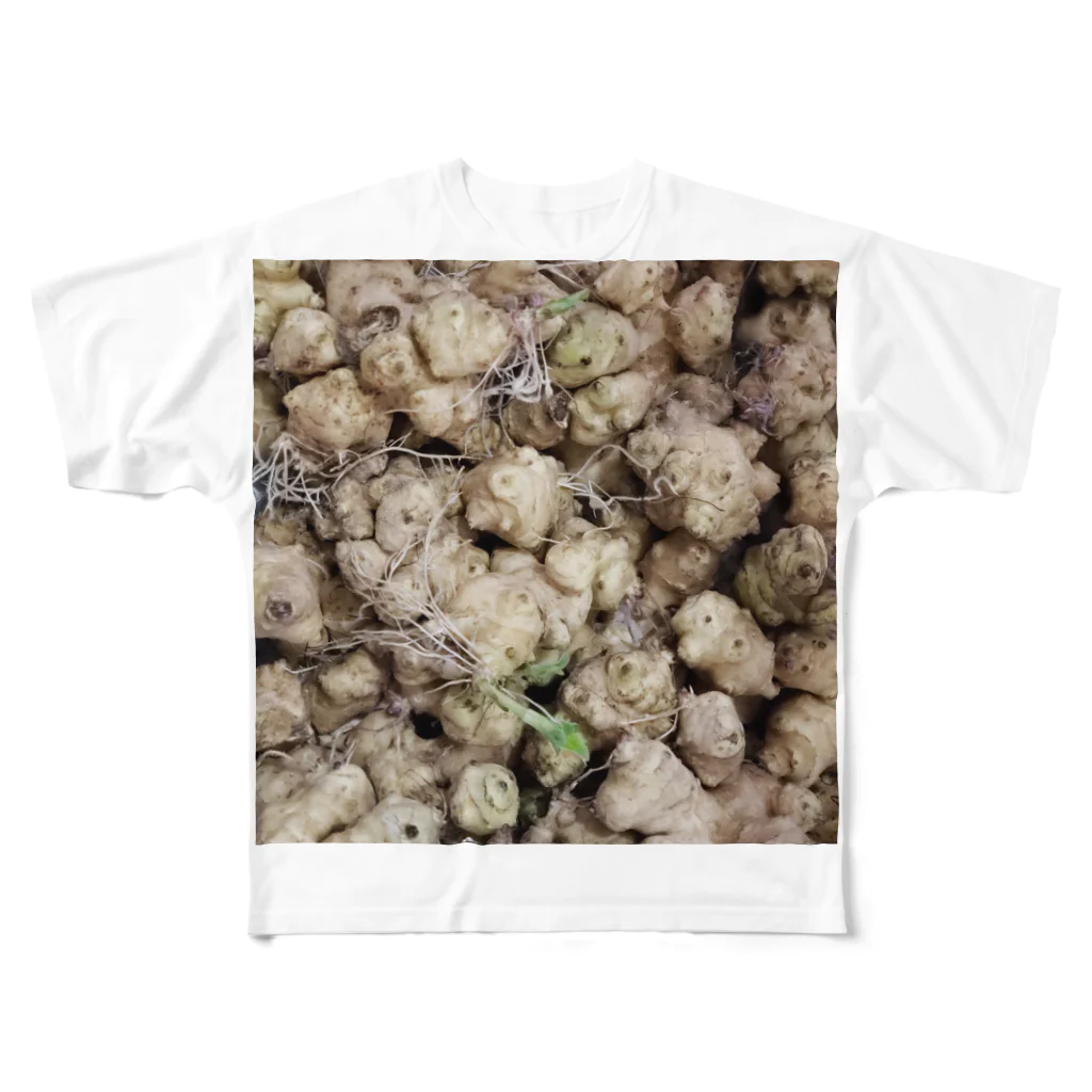 kottonの菊芋 All-Over Print T-Shirt