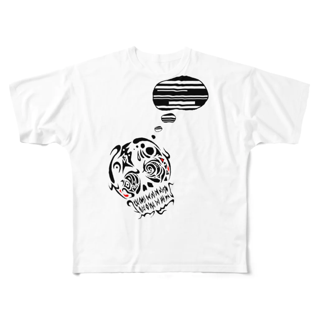 Cripikal-Hitsのよこしまな考え事しています。 All-Over Print T-Shirt