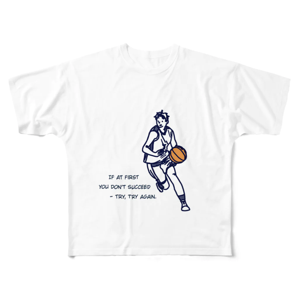 Boston Shopのbasketball2 フルグラフィックTシャツ