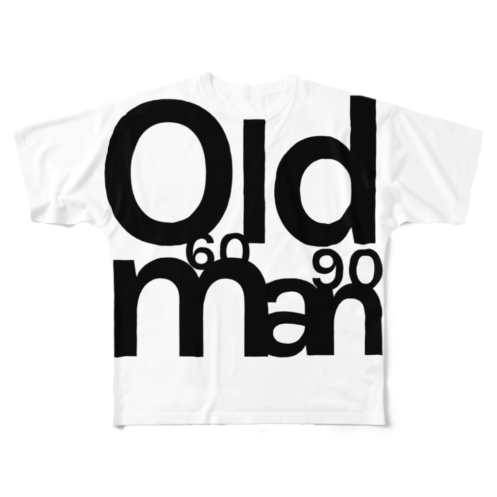 SOH_Ebamachi_HopeのOld man フルグラフィックTシャツ