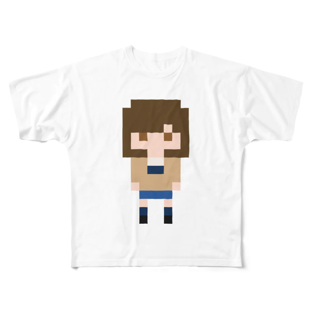 room6のPixelGirl - megumi All-Over Print T-Shirt